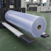 Rollo de Película de PVC Transparente de Alta Calidad, Lámina de Plástico Flexible e Impermeable