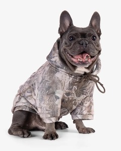 Solid Cotton Fleece Hoodie for Dogs Windproof Winter <b>Pet</b> <b>Clothes</b> Classic Design Leisure Style Dog Sweatshirt Machine Wash - Product Image 1