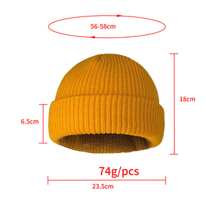 New Custom Premium Quality Beanie <b>Caps</b> Top Selling Street <b>Winter</b> Wear Knitted Unisex Common Travel for Sale New Designs - Product Image 6