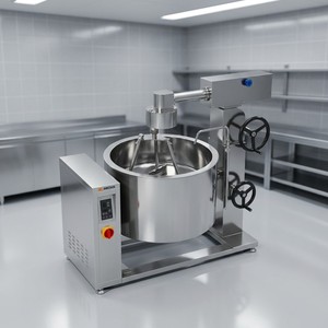 Chaudière à vapeur rotative à induction Amicook 380V/440V, modèle pour friture, induction électrique haute puissance, gain de place, pour restaurant - Product Image 3