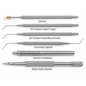 Juego de instrumentos para cirugía de cataratas, 21 piezas, herramientas quirúrgicas oftálmicas con estuche de almacenamiento - Product Image 3