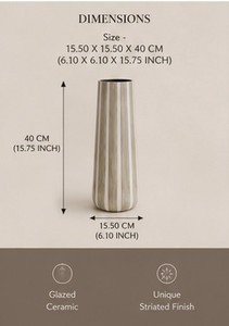 Premium Quality Set of 2 <b>Unique</b> Metal Flower <b>Vase</b> Decal Enamel Finished Tale Top <b>Vases</b> for Home Decoration Handmade Customize - Product Image 5