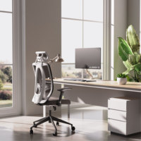 Soporte de Escritorio para un Solo Monitor AUKI con Diseño Patentado, Certificado CE RoHS, Brazo Mecánico con Resorte, Ajustable de 13-32 Pulgadas, VESA, 10 kg