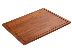 Planche à découper en bambou rectangulaire GHP à prix réduit, vente chaude, avec poignée, épaisseur 1,3 cm, pour usage en cuisine - Product Image 5