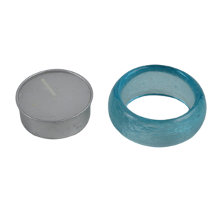 Rounded Acrylic Tealight Holder With Fresh Colorful Finishing Design Best for Valentine Day Decor Design Candle Holder - Product Image 5