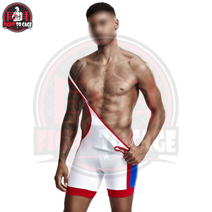 Singlet de Lucha Libre Personalizado con Logotipo, para Hombre y Mujer, Ropa de Entrenamiento y Competición, Impresa en Spandex y Poliéster, Cuello Redondo - Product Image 5