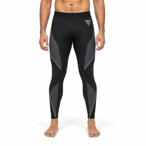 Leggings pour hommes de qualité supérieure, fabriqués avec un tissu extensible respirant offrant un confort, une flexibilité et des performances supérieurs pour tous les jours - Product Image 1