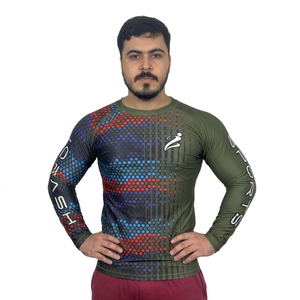 Camiseta de Manga Larga de Secado Rápido con Protección UV UPF 50 para Gimnasio, Playa, Surf y Deportes Acuáticos, Personalizada con Estampado - Product Image 4