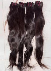 Extensions de cheveux indiens bruts de qualité supérieure, extensions de cheveux indiens en vrac, extensions de cheveux à clipser pour usage quotidien, cheveux humains légers et confortables à porter - Product Image 2
