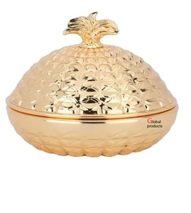 Tazón de Servir de Acero Inoxidable con Acabado Dorado Brillante para Hoteles, Restaurantes y Bares - Product Image 1