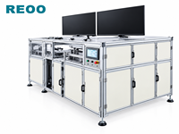 Testeur de panneaux solaires REOO, machine de détection de fissures de modules photovoltaïques, système d'inspection électroluminescente haute résolution 24MP
