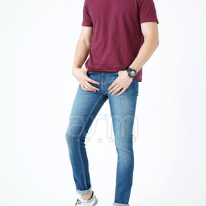 Pantalon décontracté pour homme de haute qualité, couleur unie, best-seller, prix abordable, jean pour adulte - Product Image 6