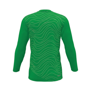 Camiseta de portero de fútbol sublimada personalizada, transpirable, con diseño de logotipo personalizado, manga larga, ropa deportiva de poliéster de alta calidad - Product Image 3