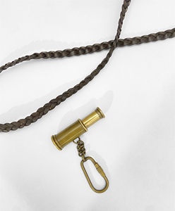Classic Pocket Brass Telescope <b>Keychain</b> Antique Polished Brass Metal Portable Pull-Out Spyglass Compact Travel - Product Image 5