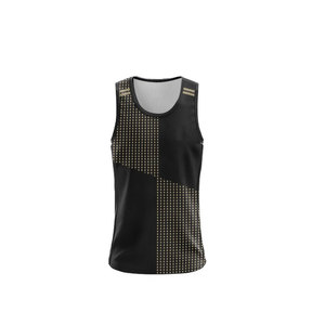 Custom Seamless Hole Sleeveless Fitness Tank Top Quick Dry <b>Running</b> Polyester <b>Singlet</b> Breathable Knitted Casual Sublimation Blank - Product Image 2