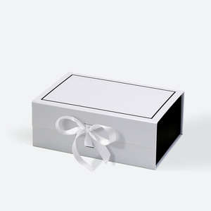 2PCS Elegant Ivory <b>Bridesmaid</b> <b>Proposal</b> <b>Boxes</b> Luxury Magnetic Collapsible Gift <b>Boxes</b> for <b>Bridesmaids</b> - Product Image 1