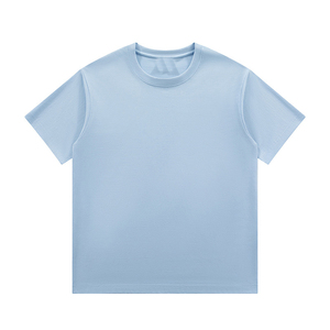 เสื้อยืดโอเวอร์ไซส์ผู้ชาย ขายส่ง เป็นมิตรกับสิ่งแวดล้อม แห้งเร็ว ระบายอากาศได้ดี ผ้าฝ้าย 100% แฟชั่นลำลองสำหรับวัยรุ่นและผู้ใหญ่ - Product Image 6