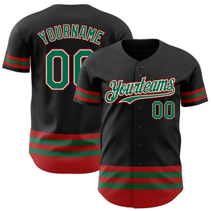 เสื้อเบสบอลแบบสั่งทำไซส์ใหญ่ ปักลายทีมเบสบอล ชุดยูนิฟอร์มสโมสร ผ้าโพลีเอสเตอร์ 100% ระบายอากาศได้ดี - Product Image 1