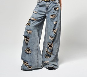 Jeans OEM para Mujer, Corte Mom Fit, Pantalones de Mezclilla de Algodón Suave, Estilo Retro Urbano para Boutique de Moda, Bajo MOQ - Product Image 6