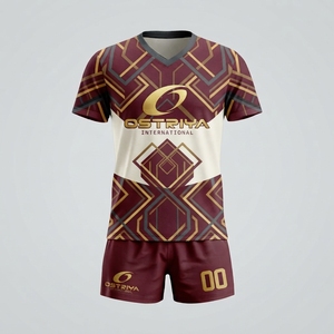 Nuevo Uniforme de Voleibol para Hombre, 100% Poliéster, Transpirable, de Secado Rápido, Manga Corta, Corte Regular, para Toda Temporada - Product Image 6