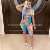 Conjunto de verano para mujer, multicolor, impresión por sublimación de alta calidad