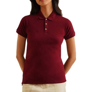 Camiseta Polo de Golf para Mujer, Diseño Personalizado al por Mayor, de Alta Calidad, Lisa, para Deportes y Uso Casual, con Logotipo Personalizado - Product Image 1