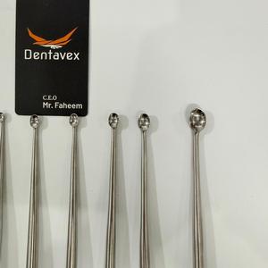 Premium Quality Volkmann Bone Curette Set 9 Pcs German Steel Manual Orthopedic <b>Surgical</b> <b>Instruments</b> Machinery General Surgery CE - Product Image 4