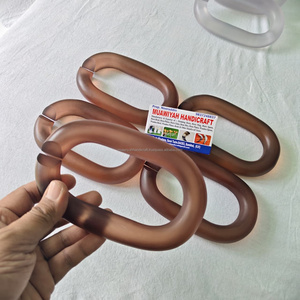 Link Chain Handcrafted <b>resin</b> chain link home decor traditional wall decoration <b>RESIN</b> LINK CHAIN Aesthetic <b>clear</b> <b>resin</b> link chain - Product Image 2