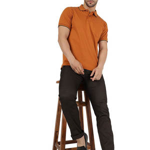 Camiseta Polo Lisa de Alta Calidad al Por Mayor, Casual, para Golf, con Logotipo Bordado Personalizado, Simple, para Hombre, Precio Económico - Product Image 3