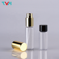 Flacon échantillon transparent en PETG de 10 ml avec bouchon à vis en PP (UNS10) certifié ISO 9001, marque TYH, pour masque facial, lotion, shampoing, soin de la peau