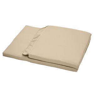 Cojines Beige para Columpio de Patio Exterior con Respaldo Acolchado y Lazos, Juego de 2 - Product Image 6