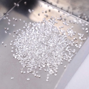 Diamants synthétiques CVD HPHT de laboratoire, de forme ronde, 1,50 mm, clarté VVS-VS, polis, couleur DEF, pour la fabrication de bijoux de luxe, vente en gros - Product Image 2