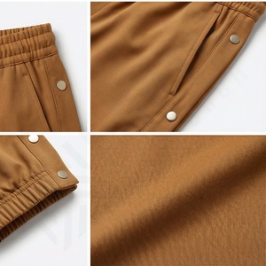 กางเกงวอร์มขาตรงสำหรับผู้ชายกางเกงทำงานสำหรับฤดูหนาว - Product Image 4