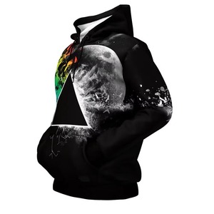 Sweat à capuche d'hiver pour homme avec logo personnalisé, sublimation, polaire polyester épais, impression graphique haute résolution, coupe classique - Product Image 3