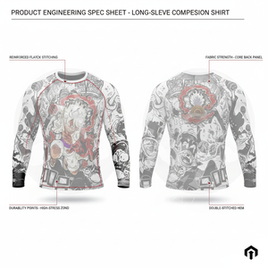 เสื้อแรชการ์ดแขนยาวป้องกันรังสียูวี ดีไซน์ใหม่ล่าสุดปี 2026 สำหรับออกกำลังกายกลางแจ้ง ว่ายน้ำอเนกประสงค์ สวมใส่สบาย กระชับรูป - Product Image 2