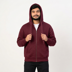 Sudaderas personalizadas para hombre directamente de fábrica, sudaderas con capucha personalizadas para hombre con logo bordado, sudaderas personalizadas de marca de moda. - Product Image 6