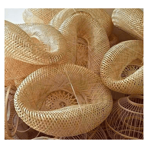 โคมไฟไม้ไผ่สาน งานฝีมือไม้ไผ่ธรรมชาติ สำหรับตกแต่งพื้นที่อยู่อาศัย จากเวียดนาม - Product Image 5