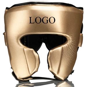 Protector de Cabeza de Boxeo de Cuero y Piel Sintética con Diseño Personalizado para Entrenamiento de Kick Boxing y Artes Marciales - Suave - Product Image 5