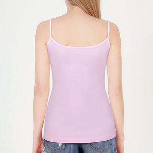 Débardeur de course long pour femme, coupe ample, séchage rapide, 100 % coton, service OEM, vêtements de sport confortables, produit le plus vendu en gros - Product Image 4
