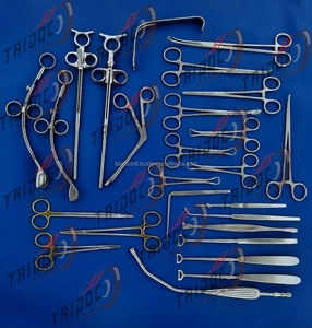 Ensemble d'instruments chirurgicaux en acier inoxydable pour tonsillectomie et adénoïdectomie manuels avec boîte - Product Image 2
