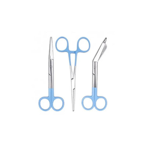 <b>Laparoscopic</b> Scissor Surgical <b>Instrument</b> Set Blue Handle Curved Dissector Training Ce Certified Class <b>Laparoscopic</b> Scissor - Product Image 4