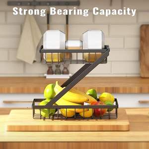 Cesta de Almacenamiento de Alambre Metálico Premium con Asas para Lavandería - Product Image 1