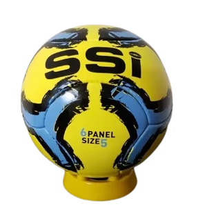 Ballon de football S.S International de qualité supérieure, taille 5, toutes saisons, durable, en PU écologique, pour intérieur/extérieur, performance tendance - Product Image 1