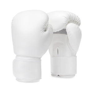Gants de boxe pour hommes en cuir synthétique avec mousse EVA, fermeture auto-agrippante, 8oz 10oz 12oz, pour jeunes et adultes, entraînement de fitness - Product Image 3