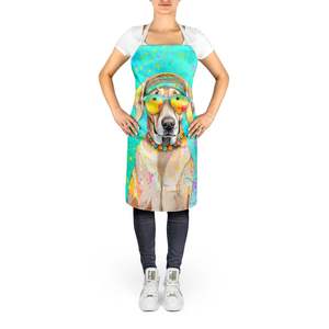 Unisex Large Multicolor Weimaraner Hippie Dawg <b>Apron</b> for <b>Cooking</b> Baking Crafts Gardening-for Adults <b>Men</b> Women Kitchen Server - Product Image 2