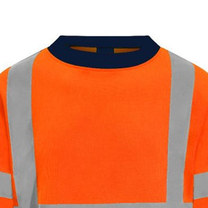 เสื้อสเวตเชิ้ตสำหรับงานที่ต้องการการมองเห็นสูง ขายดี เสื้อสเวตเชิ้ตนิรภัยสีส้มระดับ 2 สำหรับงานคลาส 2 เสื้อแขนยาวแบบมองเห็นได้ชัดเจน - Product Image 2