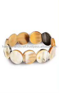 Pulsera Ecológica Hecha a Mano con Cuerno de Búfalo Natural, Tamaño y Precio Personalizables, 6 cm, en Oferta - Product Image 2