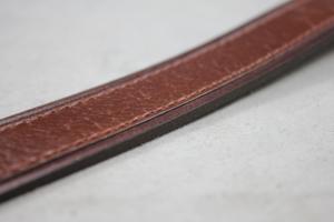 เข็มขัดหนังแท้ผู้ชายแบบหัวเข็มขัดหรูหรา ลายปั๊มนูน หนังวัวแท้ สายหนังสำหรับใส่กับชุดทางการ - สีน้ำตาล - Product Image 3