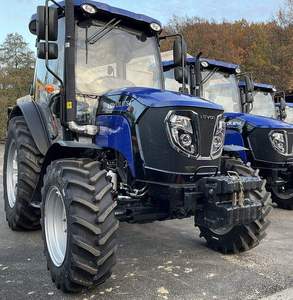 Tracteur agricole utilitaire Lovol 1304 à roues motrices 4x4 bleu - Product Image 2