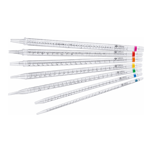 Pipetas Serológicas Estériles PS Codificadas por Colores de 1-50 mL para Manipulación de Líquidos de Laboratorio - Product Image 1
